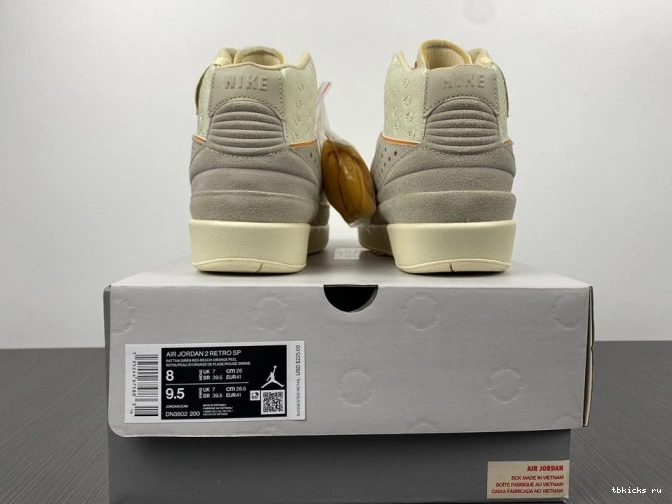 Reps TB Air x Jordan 2 Union Rattan DN3802-200 0706